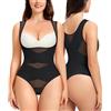 Junlan Body Contenitivo Modellante Donna Shapewear Bodysuit Guaina Contenitiva Dimagrante Invisibile Shaper