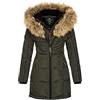 Geographical Norway BEAUTIFUL Donna/Women - Piumino/Cappotto Donna, Parka - Giacca in pile chic invernale giacca lunga donna