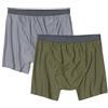 ExOfficio Give-n-Go 2.0 Boxer Brief 6 - Cool And Breathable Underwear for Active Men - Pack of 2 Boxer Uomo