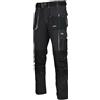 ART.MAS Pantaloni da lavoro multifunzione, modello cargo, 270 g/m², modello classico, grigio., 54