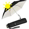 Doppler Ombrello tascabile doppler Fibra Havanna Uni - Super leggero - Dimensioni compatte - 22 cm
