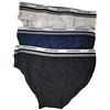 NOTTINGHAM Slip Uomo Cotone Bielastico Confezione 6 Paia Mutande Uomo Vita Bassa Boxer Uomo Cotone Elasticizzato Colori Assortiti Nero Blu Grigio (4° 48 IT M UE, Assortito 2 Neri 2 Blu 2 Grigio)