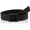 Calvin Klein Cintura metal loop logo CK all over Altezza 3.5 cm