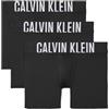 Calvin Klein Boxer da Uomo Intense Power, Confezione da 3, 3 Nero, Large