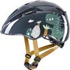 uvex Kid 2 CC - Casco de Bicicleta Ligero para niños - Ajuste de Talla individualizado - Forro Interior Lavable - Dino World - 46-52 cm