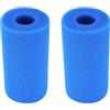 cyclingcolors 2X Filtro Schiuma Spugna Ø10x20 cm 40PPI Compatibile con Filtro a Cartuccia Intex Type A Piscina Filtrazione Pulizia