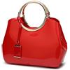 DEERWORD Donna Borse a Mano Borsa a Spalla Elegante Grandi Firmate Marca Tracolla Antifurto PU pelle 5376 1 pz Vino Rosso V2