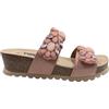 Melluso Walk 018181, Ciabatte Moda da Donna con Doppia Fascia Regolabile a Strappo ed Applicazioni di Pietre Gioiello (Nude, Sistema Taglie Calzature EU, Adulto, Numero, Media, 37)
