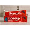 Generico Close Up Dentifricio - Scegli tra 1 o 4 Pezzi - Varianti Eucalyptus, Menthol, Peppermint, Red Hot - Freschezza e Protezione per i Tuoi Denti e Alito - Igiene Orale Completa (1, RED HOT)