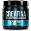 HerbAmour Creatina Monoidrato Pura in Polvere 300 g 100 Dosi con Dosatore | Integratore senza aroma per allenamento sport palestra e pre workout, creatina monoidrato pura da 3 g per dose