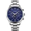 Alienwork S2Squre Orologio Automatico Uomo Donna Calendario Cinturino in Metallo