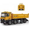 RC Toys Pleyer Camion RC 4 assi Huina 1536 camion 8x4 ribaltabile elettrico 1:20