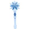 Toyvian Illumina La Bacchetta Magica Fiocco Neve per Le Ragazze La Bacchetta Luminosa Fiocco Neve Illumina La Bacchetta Magica della Principessa per I Bambini Bomboniere