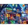 HUADADA Puzzle Halloween 1000 pezzi puzzle 1000 pezzi adulti classici puzzle regalo Halloween casa