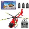 TENIREALX RC ERA C190 RC Elicottero per adulti e principianti, scala 1/30 6CH aereo volante a rotore singolo con giroscopio a 6 assi, doppio motore brushless e posizionamento del flusso ottico, RTF