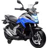 AIYAPLAY Moto Elettrica Bambini 3-6 Anni Licenza Honda 12V Max 30kg Blu