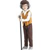 Pegasus COSTUME GEPPETTO BAMBINO VESTITO CARNEVALE FAVOLA DI PINOCCHIO (11/12 ANNI)