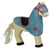 Holztiger - 2041137 - Figurine Animal - Horse Show in Blue