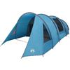 SYDE Tenda a tunnel per 4 persone, verde, 778 x 356 x 210 cm