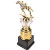 HAPINARY Coppa Equitazione Dorata, Coppa in Plastica con Base Rinforzata | Figura Cavallo sulla Base, Sezione Incisione, per Casa e Riconoscimenti di Gruppo