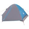 SYDE Tenda da campeggio Igloo impermeabile blu per 2 persone