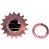 AYBDSJNWSF Ingranaggio fisso a velocità singola 13T-20T, pignone volano bici da pista(Light PINK 16T)