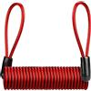 Limtula Cavo antifurto a molla da 3, 5 mm Cavo per lucchetto per bici da Cavo promemoria antifurto Manubrio Scooter Freno a disco Sicurezza della bici Disco promemoria per