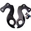 RichVibe Gancio per deragliatore posteriore per bici per telai GT GTR in carbonio modello 241, robusto gancio per cambio in lega di alluminio, nero per gancio posteriore della bicicletta con viti di