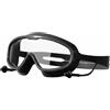 AsrMyjcx Occhialini da Nuoto Adulti Occhiali Maschera Lenti Pc Guarnizione Silicone Cinturino Regolabile Campo Visivo Ampio, Nero, Adulto, Nero Fantasma, Confezione in Scatola
