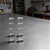 RichVibe 10 terminali a sfera in metallo per sistemi di pulegge da palestra, tappo per giunzione della porta della fune metallica per cavi di diametro 5 mm e 6 mm, parti per attrezzi da fitness