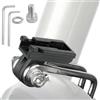 Générique Fissaggio Lampada Bicicletta Supporto Faro Versatile Elegante