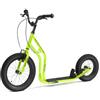 Yedoo Wzoom - Monopattino per bambini dai 6 anni in su, a partire da 120 cm di altezza, con pneumatici 16/12, per ragazze e ragazzi, regolabile in altezza con cavalletto, colore: lime