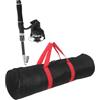 HOODANCOS Combo Bobina Spinning in Fibra di Vetro Canna da Pesca | Impugnatura Ergonomica Antiscivolo, Portatile e Compatta, per Bass e Walleye