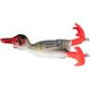 Generico Esca per anatra dal corpo morbido, esca per pesca in superficie per anatra | Esche da pesca in acqua salata per uomo Crappie per trota d'acqua d'acqua salata Pesca c