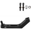 RichVibe Adattatore per freno da strada in alluminio CNC per bici, per montaggio piatto a morsetto convertitore pinza per dischi da 140 mm 160 mm, staffa leggera da FM a PM