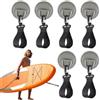 Generico Clip paddle kayak, patch e gancio di corda 6x Fissaggio rapido patch
