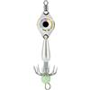 NUEAYMS Amo da pesca per polpi senza ardiglione in acciaio inossidabile con luce a LED Fish Eye migliora la visibilità Attrezzatura da pesca notturna professionale per polpi Amo da pesca