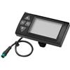 Besttoolifes E-Bike Display LCD 24V 36V 48V 5 Pin