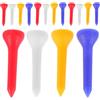 KALLORY 100 Pezzi Tee da Golf in Plastica 3,5cm Confezione da Leggeri e Visibili per Partite su Campo da Golf Colore Casuale