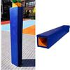 HGOuhK Imbottitura per Pali Esterni di edifici Protezioni for pali di canestri da basket: manicotti tubolari avvolgenti for la protezione in campi, garage e scantinati(3.3ft/100cm,18*18cm/7.1*7.1in)