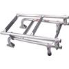 PQLXJJYUR Scaletta for Barca in Acciaio Inox A 4 Gradini Salita Facile