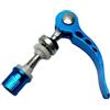 UXvohkudg Aluminum Alloy Bike Seat Tube Quick Release Lever | Multicolor for seatpost: Tool-free height adjustment