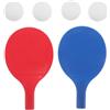 JEWEDECO Racchetta da Ping Pong in Plastica, Set da Pratica Leggero