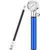 FRCOLOR Pompa Aria in Lega con Manometro per Palloni Sportivi Portatile | Blu, Controllo Preciso del Gonfiaggio, Uso Esterno, per Football e Volleyball