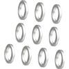 NUEAYMS 10pcs Bike Movimento Centrale Guarnitura Rondella Pedivella Guarnitura Distanziale Inferiore Parti Ciclismo per Gli Appassionati Rondella ad Alta Precisione