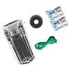 Oxxggkao Bottiglie Trappola per Pesca all ' Aperto, Bottiglia Trasparente con Ingresso a Imbuto con Cavo Verde, Pacchetti Inclusi, 18 cm / 7, 1 Pollici per Posizionamento nel laghetto Cavo Verde