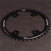 RichVibe Corona larga stretta 110BCD 4 bulloni per lega di alluminio CNC singola per pignone rotondo per strada per bici 9 10 11 velocità nero 44T
