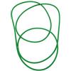 RichVibe Cinghia di ricambio per bicicletta a rulli per allenatore di bici, larghezza 5 mm, perimetro 185 cm, per cintura a rullo da allenamento in TPU, verde