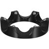BESTonZON Supporto Girevole per Palla da Bowling Coppa per Palla da Bowling 360° Rotazione PLA Nero Manutenzione e Lucidatura per Allenamento Professionale e Tavolo