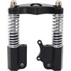 BGDIEAKIN Ammortizzatore anteriore idraulico for bici da scooter elettrico da 10 pollici Sospensione MTB Mountain Folding Spring Scooter Smorzamento di rimbalzo